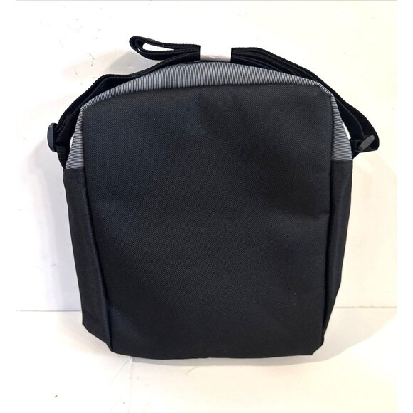 ATLEY JAMES 'Spencer' Crossbody Bag Black and Gray - Picture 2 of 5